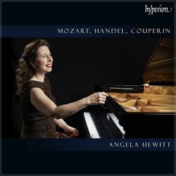 Cover of Angela Hewitt: Mozart, Handel, Couperin