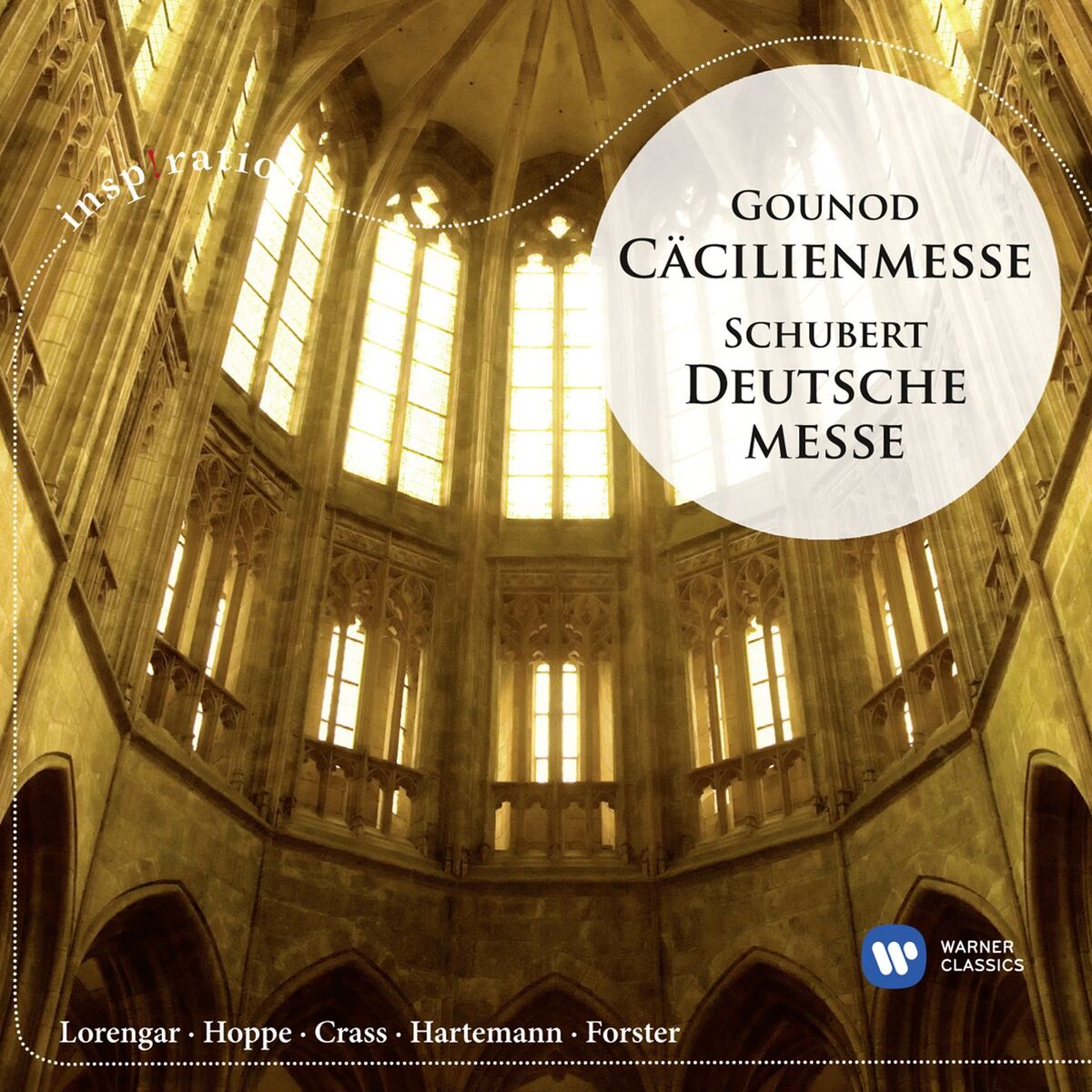 Album cover of Gounod: Cäcilienmesse / Schubert: Deutsche Messe