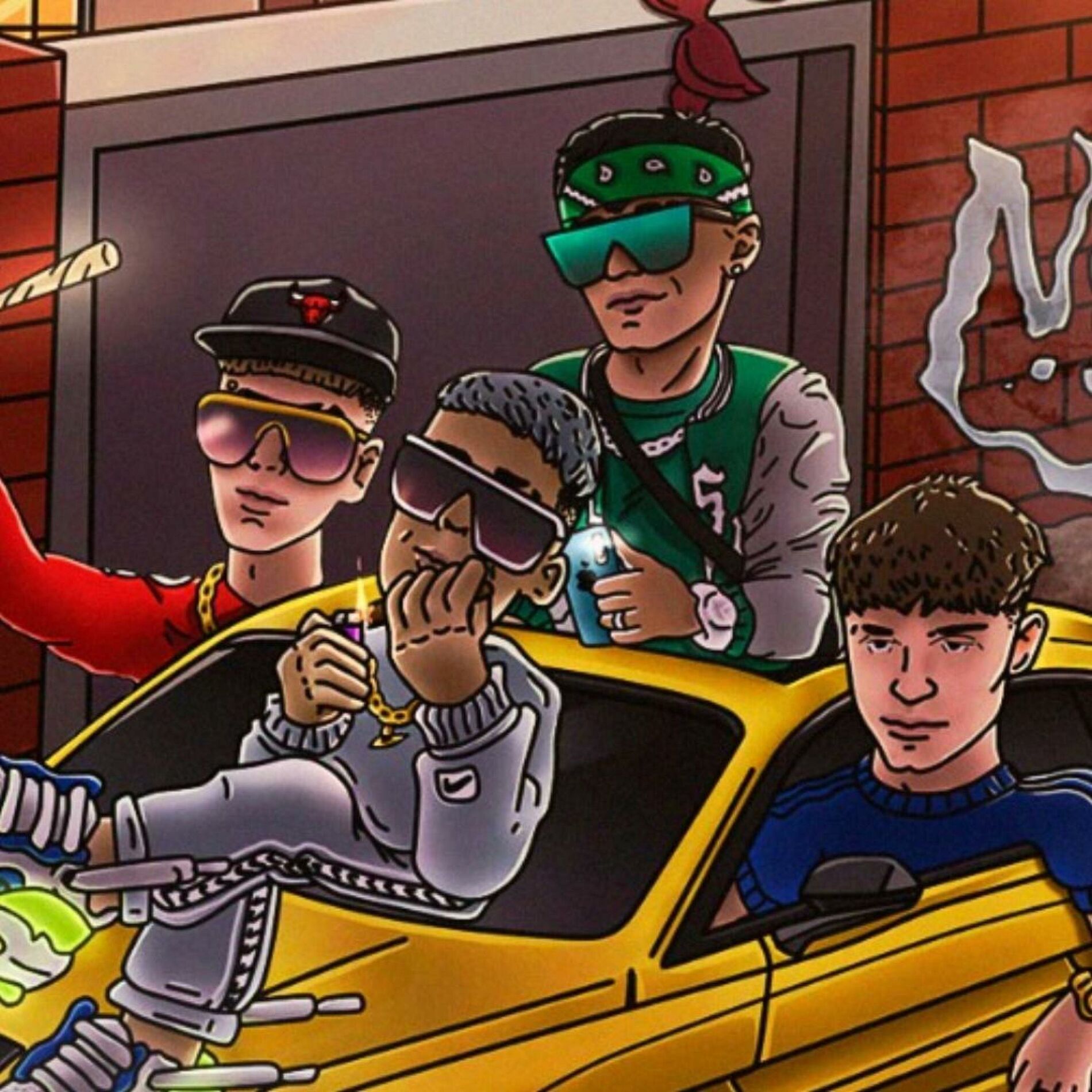 Album cover of Mustang (feat. Yezuii, L1V1N & Romero)