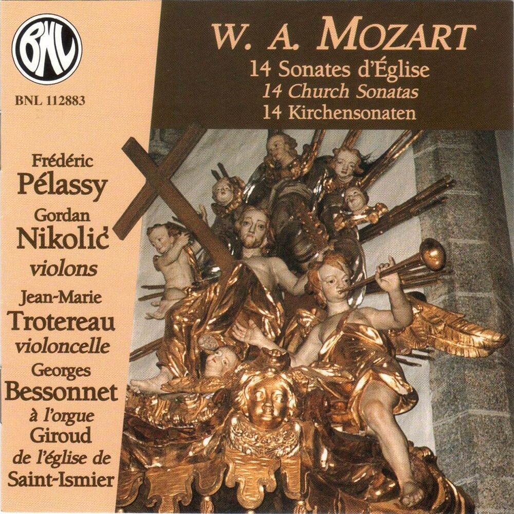 Picture of Mozart: Quatorze sonates d'église
