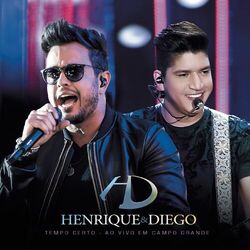 Cover of Tempo Certo (Ao Vivo em Campo Grande)