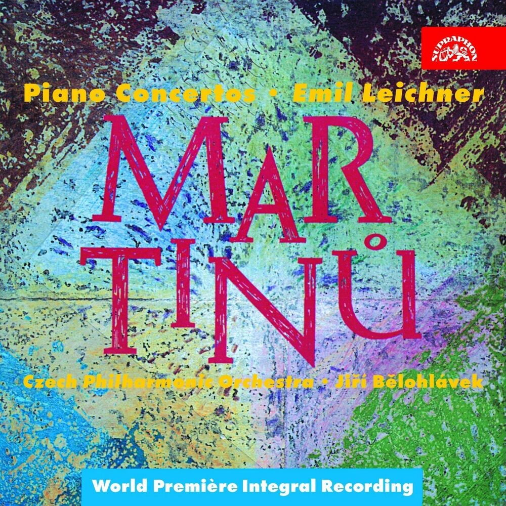 Picture of Martinů: Piano Concertos Nos. 1 - 5 & Concertino for Piano and Orchestra (World Premiere Recording)