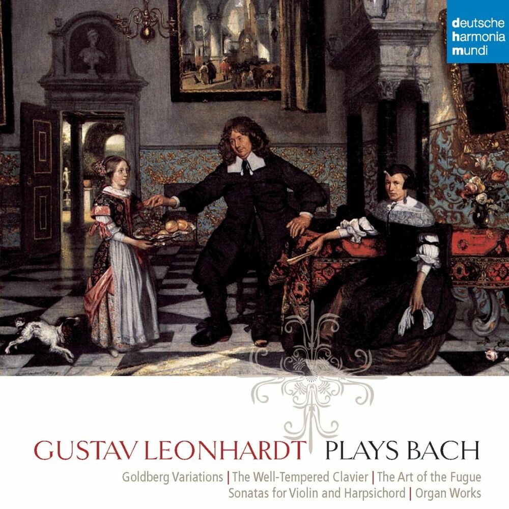 Picture of Gustav Leonhardt Plays Bach