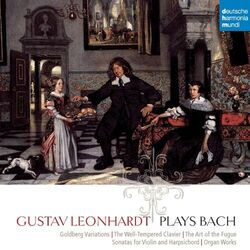 Cover of Gustav Leonhardt Plays Bach