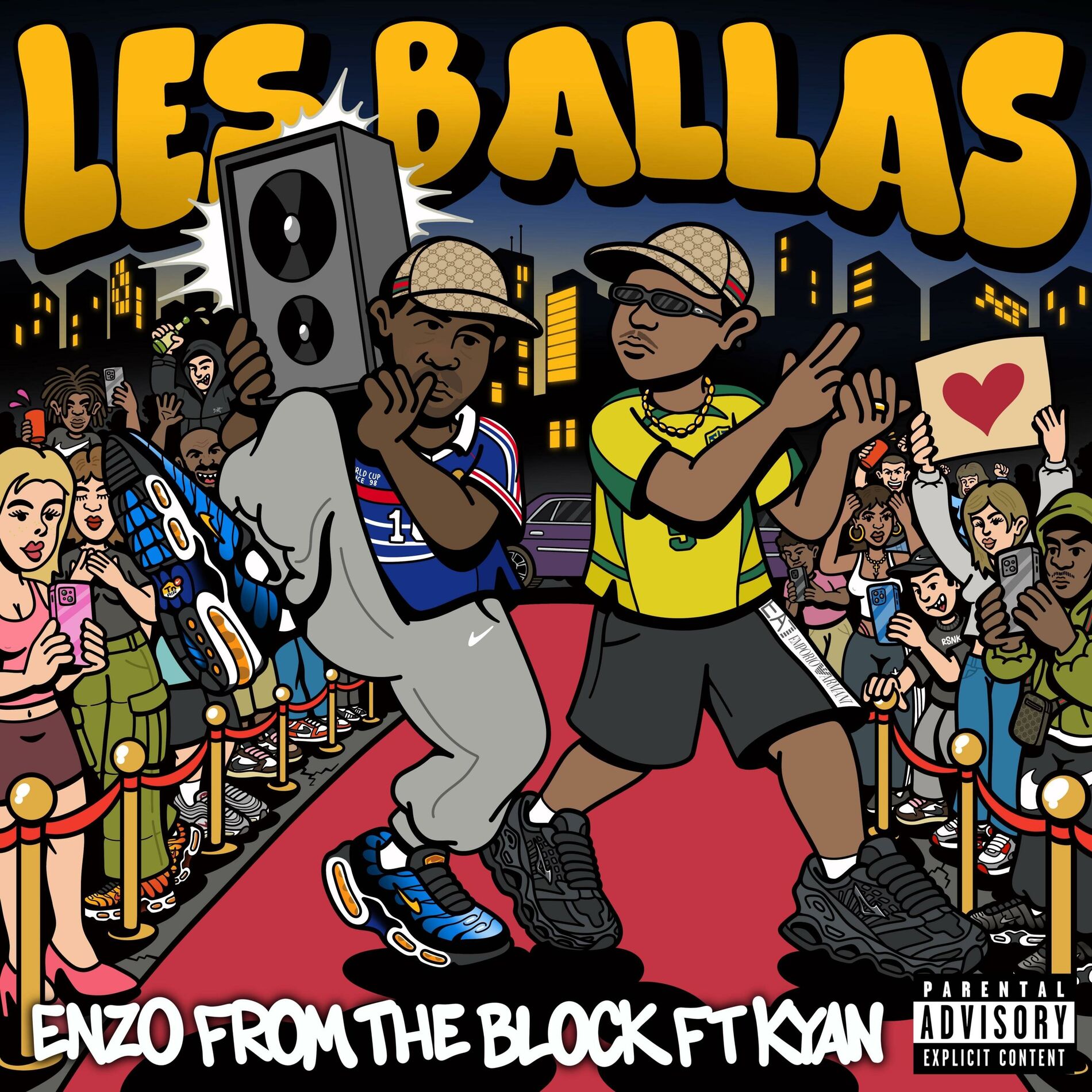 Album cover of Les Ballas (feat. Kyan)