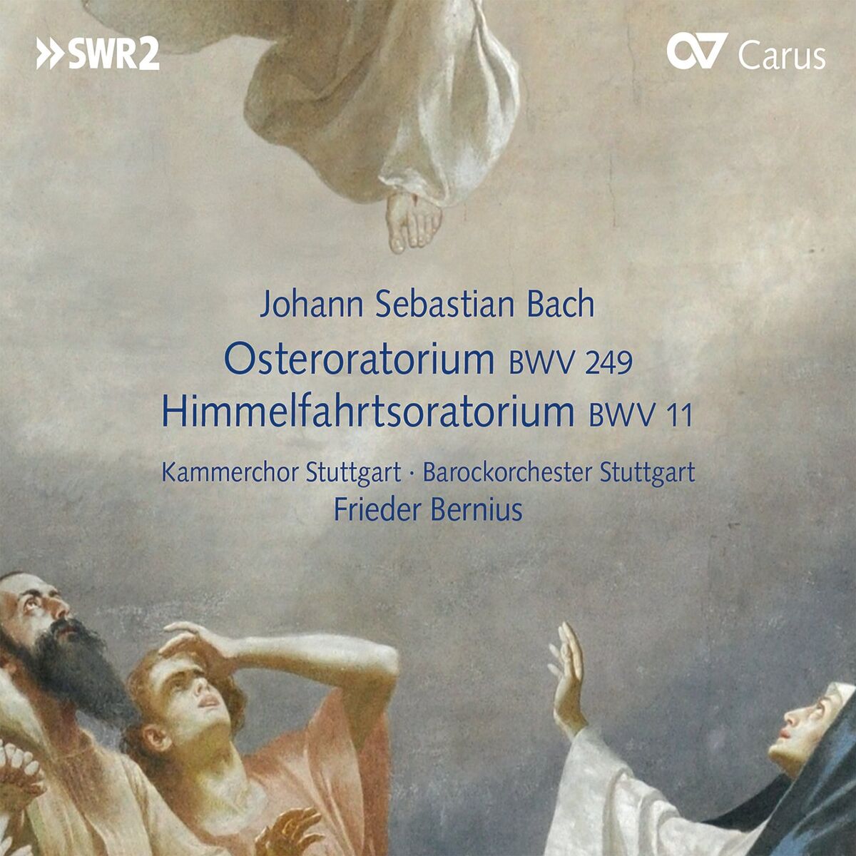 Album cover of Johann Sebastian Bach: Osteroratorium BWV 249 & Himmelfahrtsoratorium BWV 11