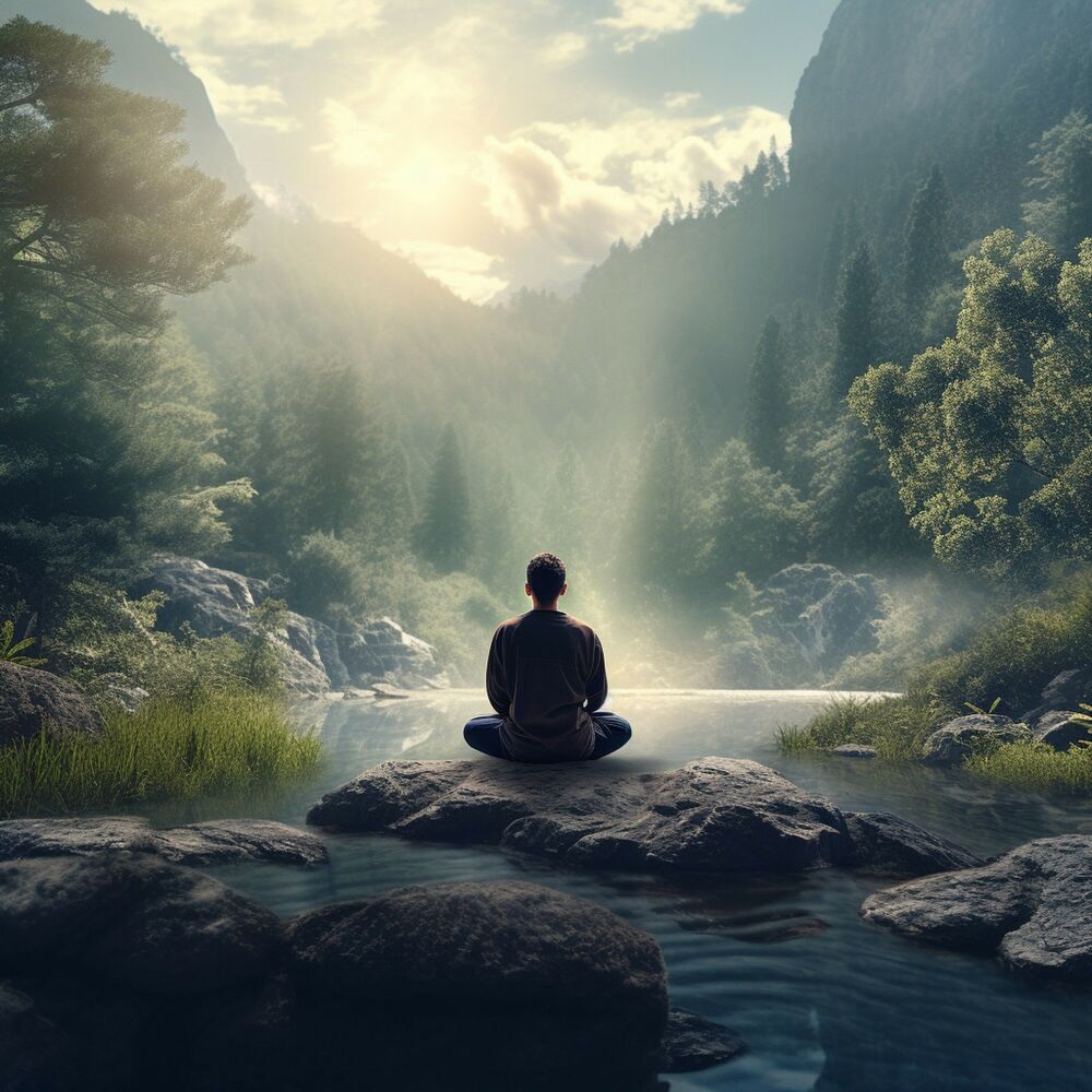 Picture of Rain's Music Meditation Moments: Reflective Ripples