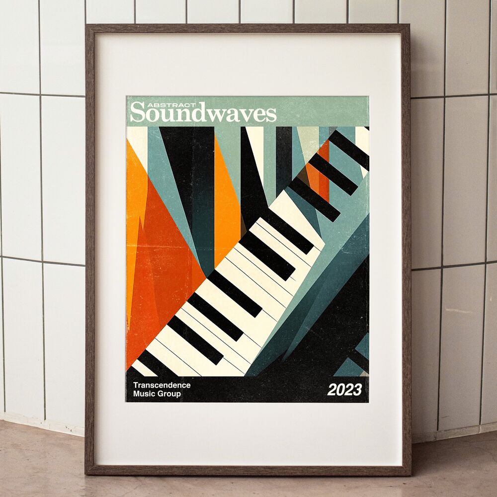 Picture of Abstract Soundwaves
