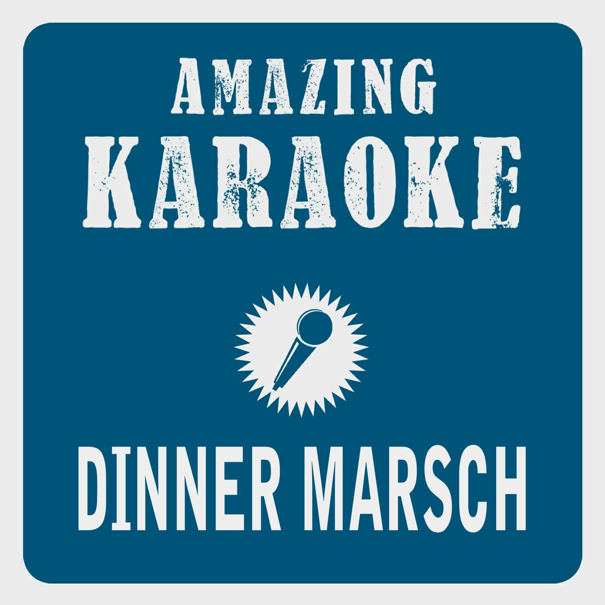 Album cover of Dinner Marsch (Karaoke Version)
