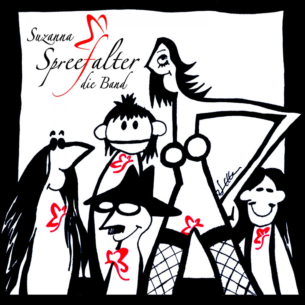 Album cover of Suzanna & die Band Spreefalter