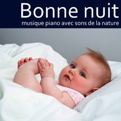 Cover of Bonne nuit: Musique piano avec sons de la nature