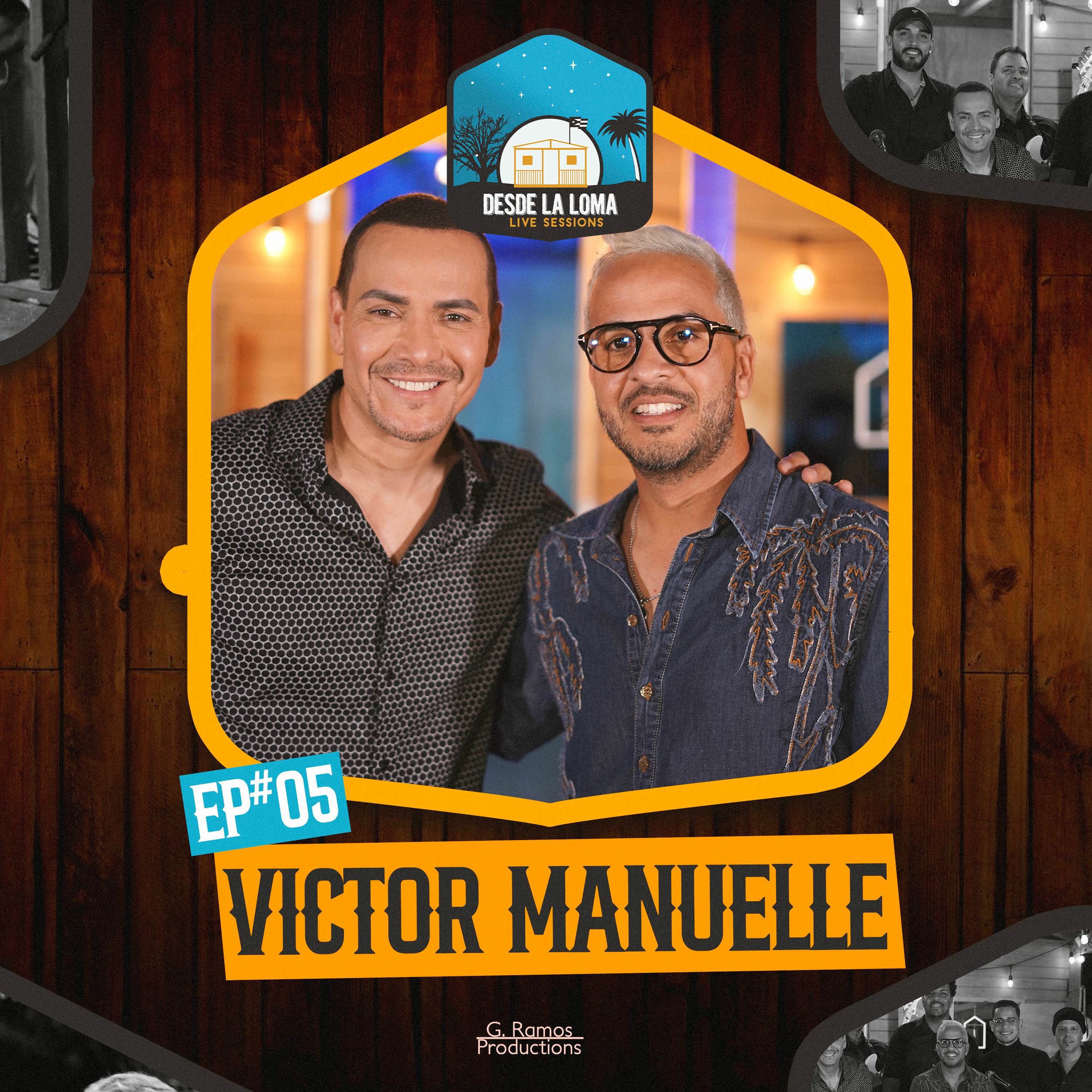 Album cover of Víctor Manuelle live at Sesiones Desde La Loma