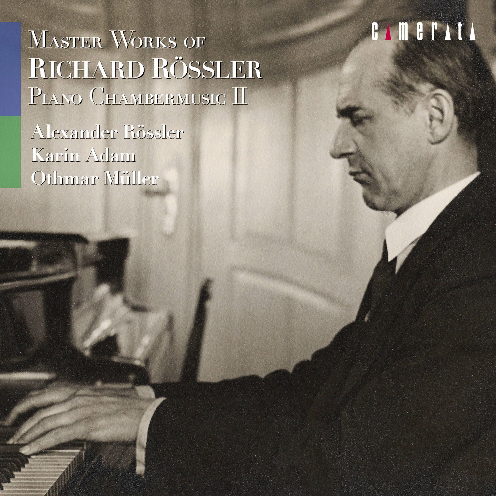 Album cover of Master Works of Richard Rossler: Piano Chambermusic II