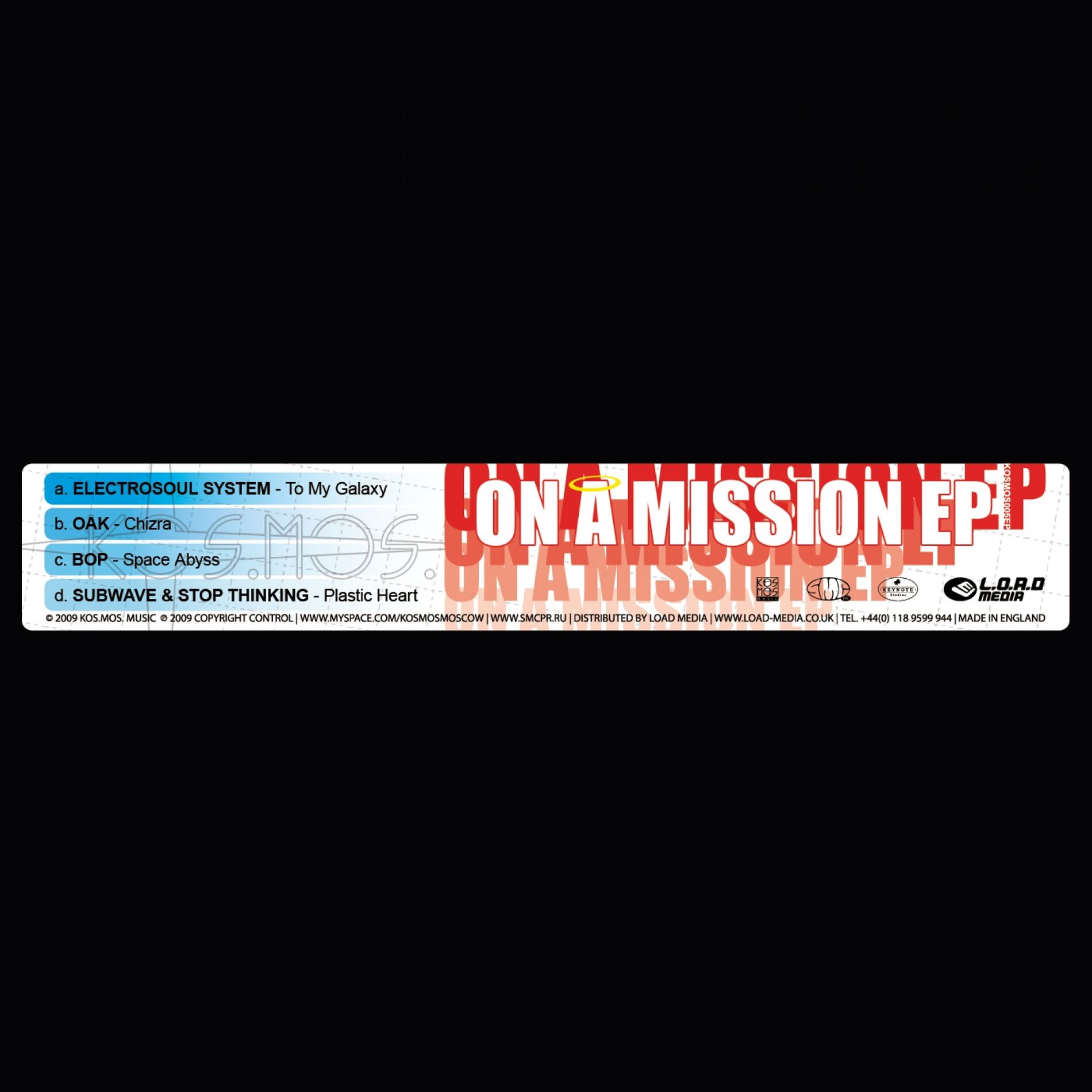 Album cover of V/A On A Mission EP