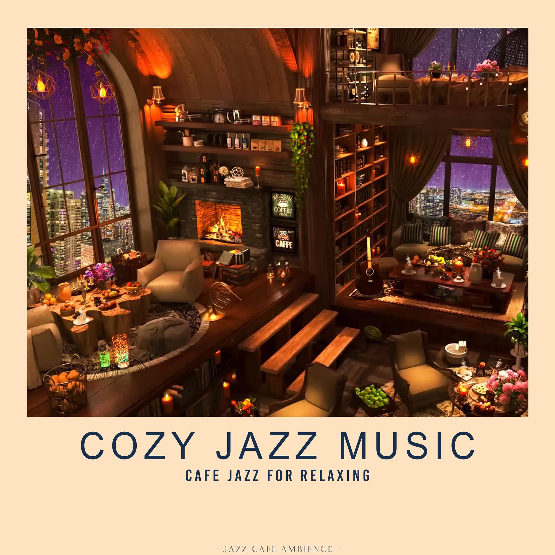 Album cover of Cozy Jazz Music - Cafe Jazz for Relaxing