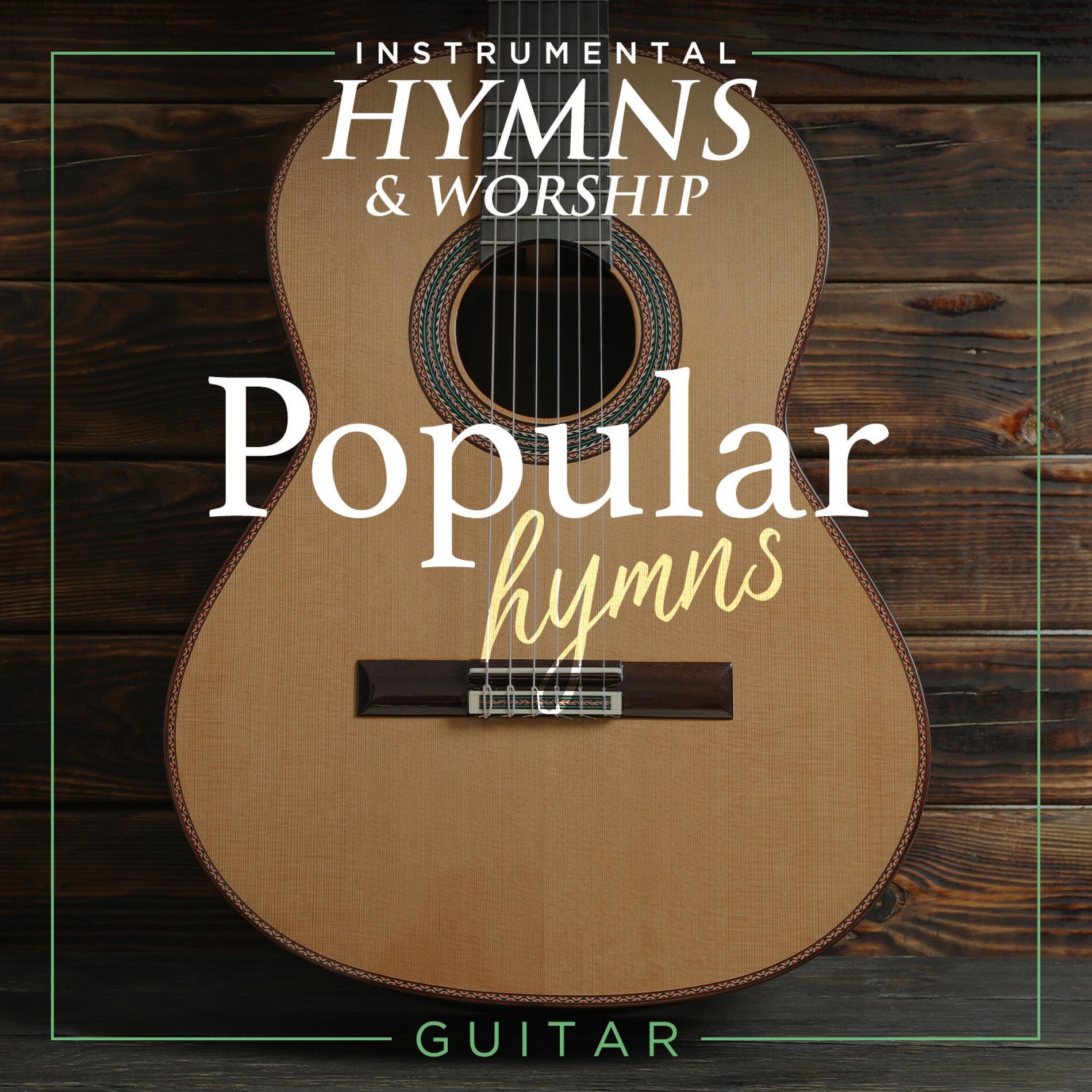 Album cover of 15 Popular Hymns on Guitar