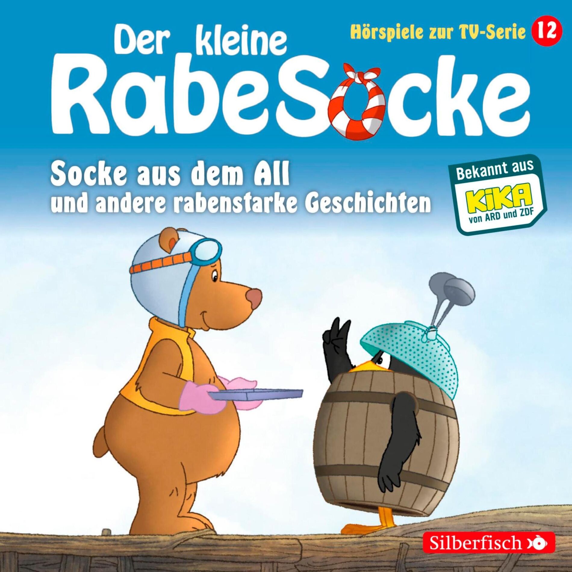 Album cover of Socke aus dem All, Der Hypnotiseur, Streithähne (Der kleine Rabe Socke - Hörspiele zur TV Serie 12)