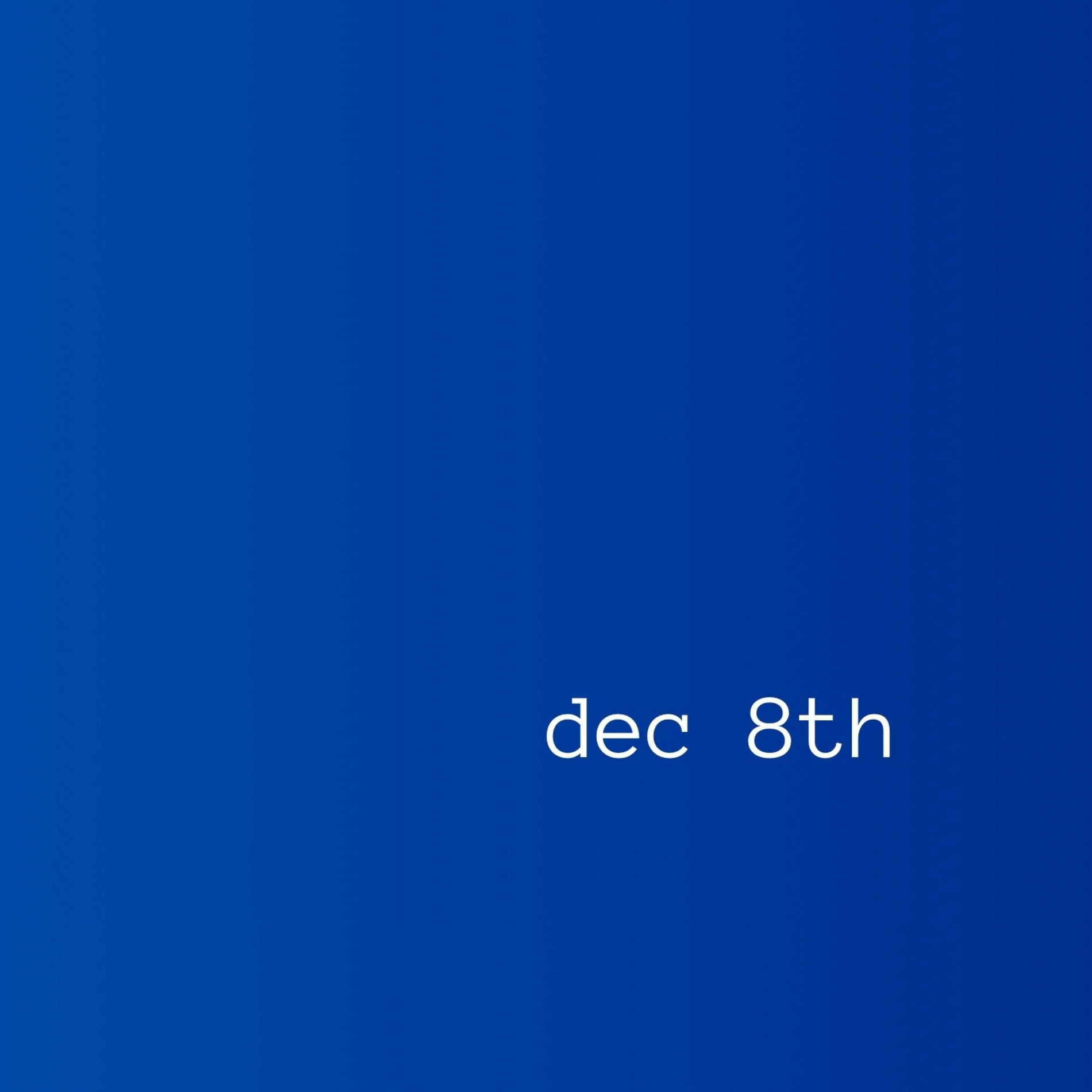 Album cover of dec 8th