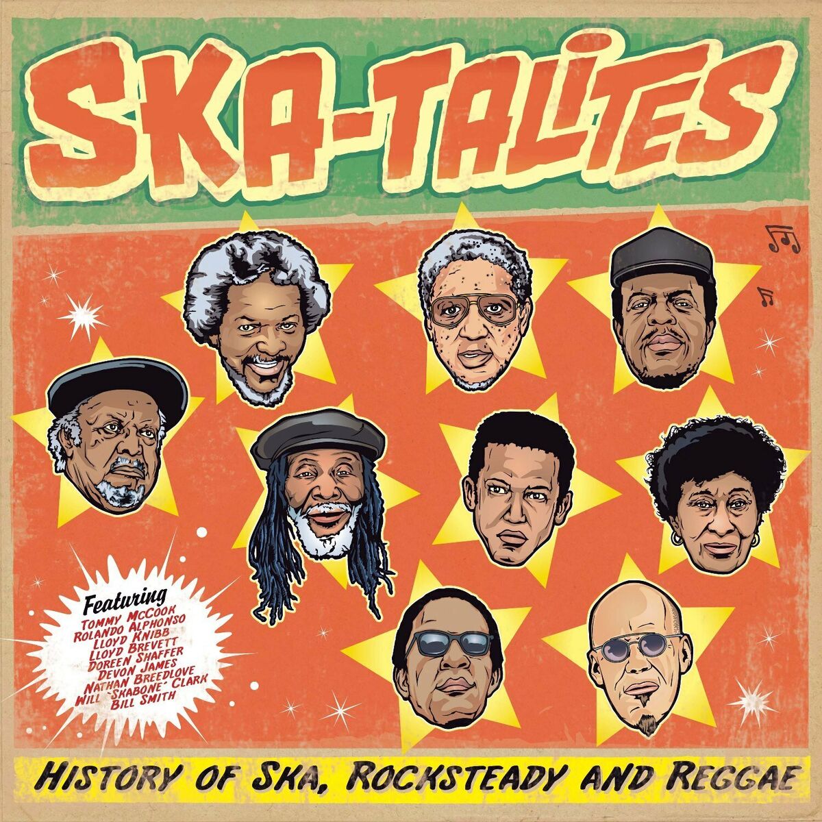 Album cover of History of Ska, Rocksteady and Reggae (Live)