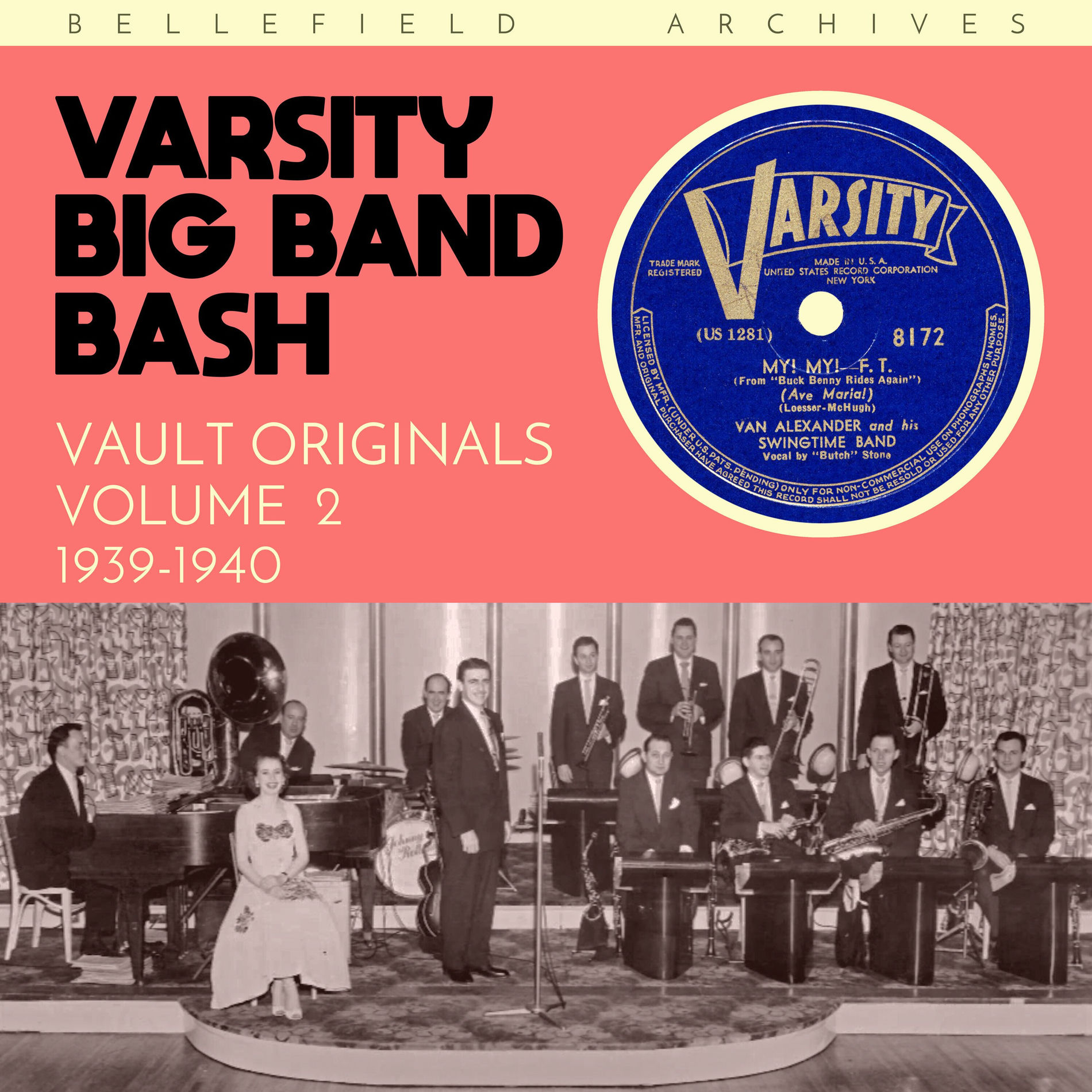 Album cover of Vault Originals: Varsity Big Band Bash, Volume 2 (1939-1940)