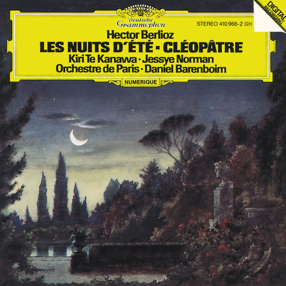 Album cover of Berlioz: Les nuits d'été; Cléopatre