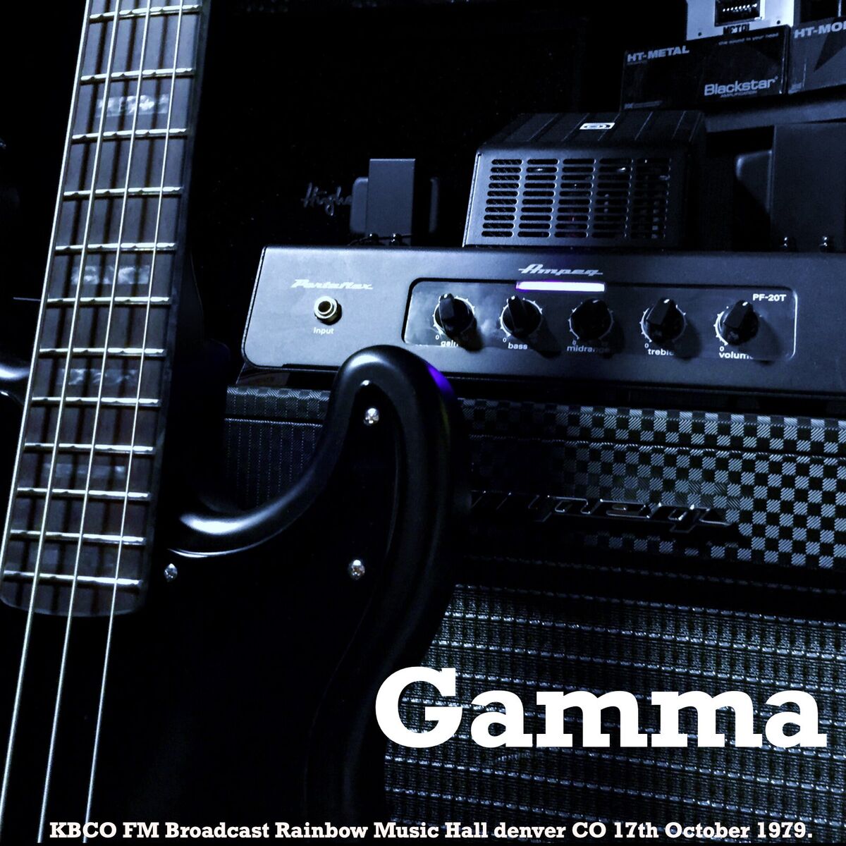 Album cover of Gamma - KBCO FM Broadcast Rainbow Music Hall denver CO 17th October 1979.
