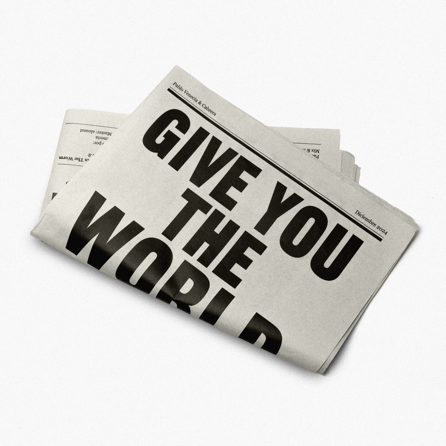 Album cover of GIVE YOU THE WORLD