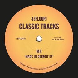 Cover of Made In Detroit EP