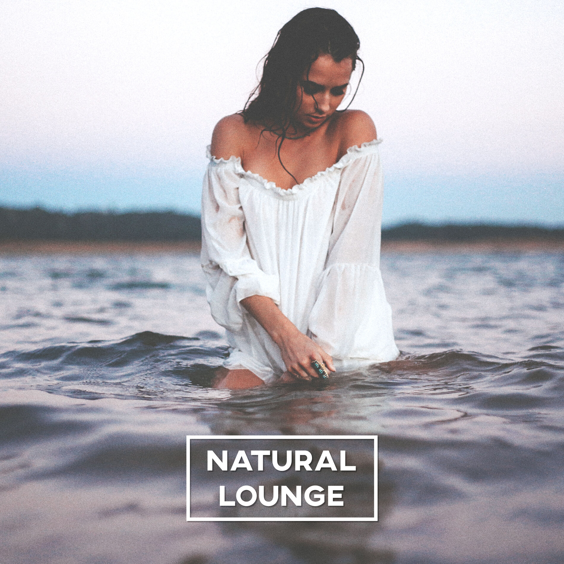 Album cover of Natural Lounge – Ocean Waves Sounds for Stress Relief, Deep Nature Sounds