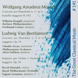 Cover of The Great Classical Music #141 : Wolfgang Amadeus Mozart // Ludwig van Beethoven