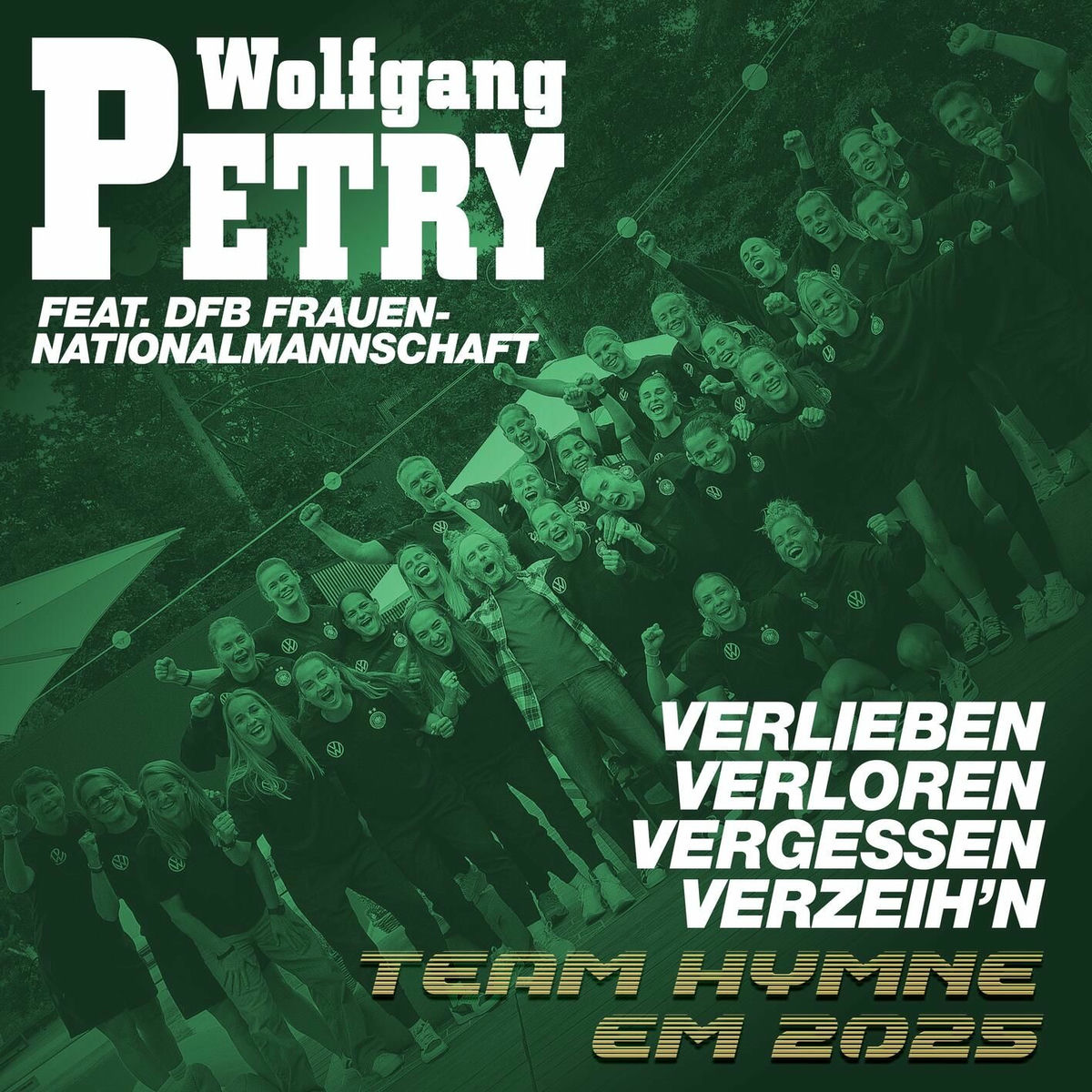 Album cover of Verlieben, verloren, vergessen, verzeih'n (feat. DFB Frauen-Nationalmannschaft)