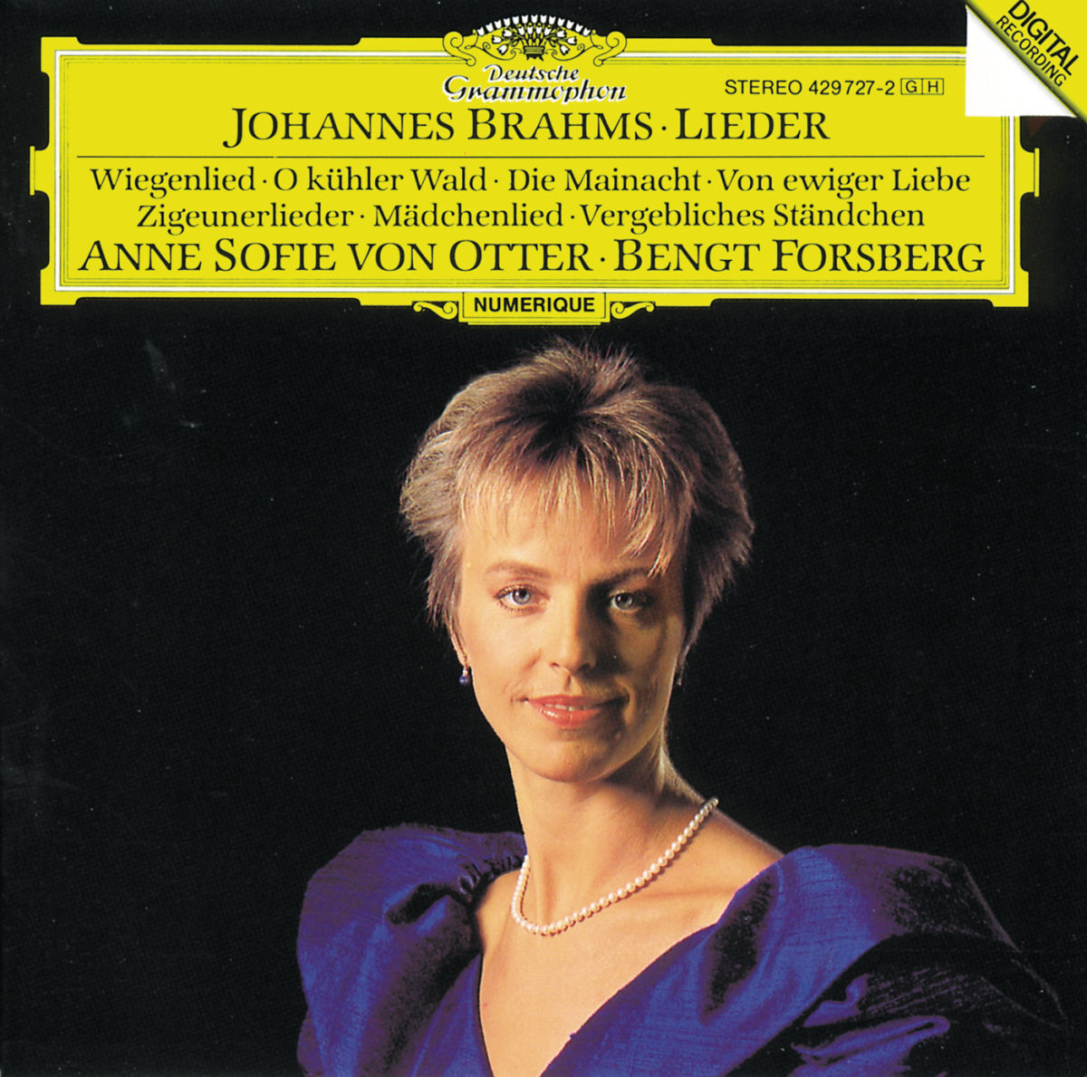 Album cover of Fünf Lieder, Op. 49 : Brahms: Fünf Lieder, Op. 49: IV. Wiegenlied