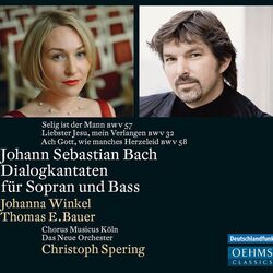 Cover of J.S. Bach: Dialogkantaten für Sopran und Bass