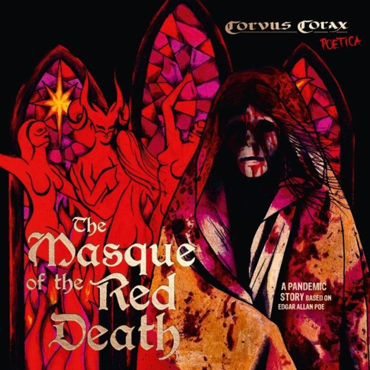 Album cover of The Masque of the Red Death (A Pandemic Story Based on Edgar Allan Poe)