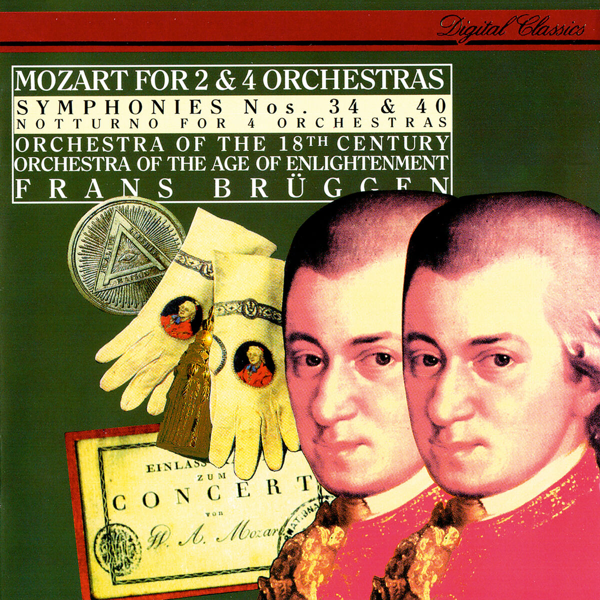 Album cover of Mozart: Symphonies Nos. 34 & 40; Notturno for 4 Orchestras