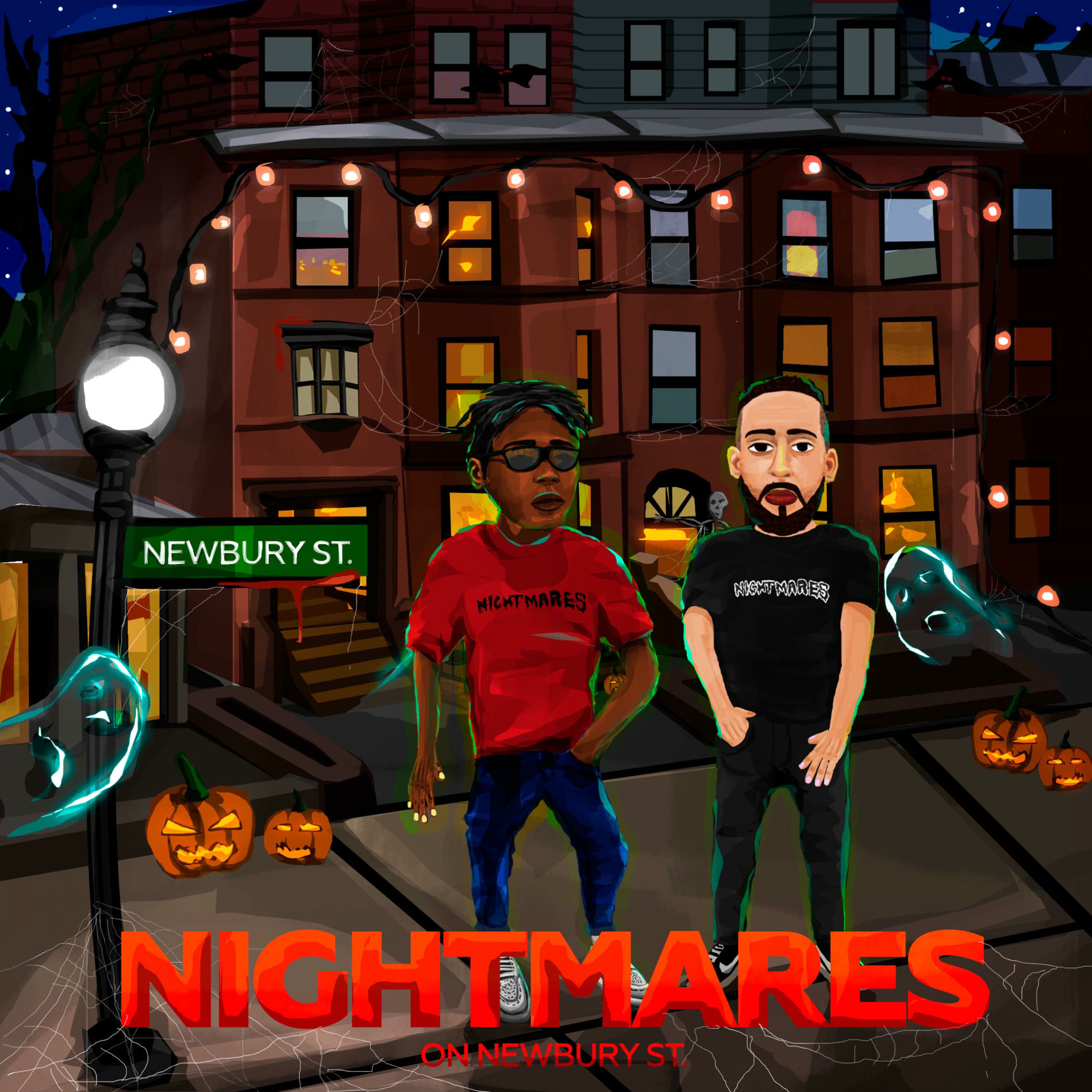 Album cover of Nightmares on Newbury St.