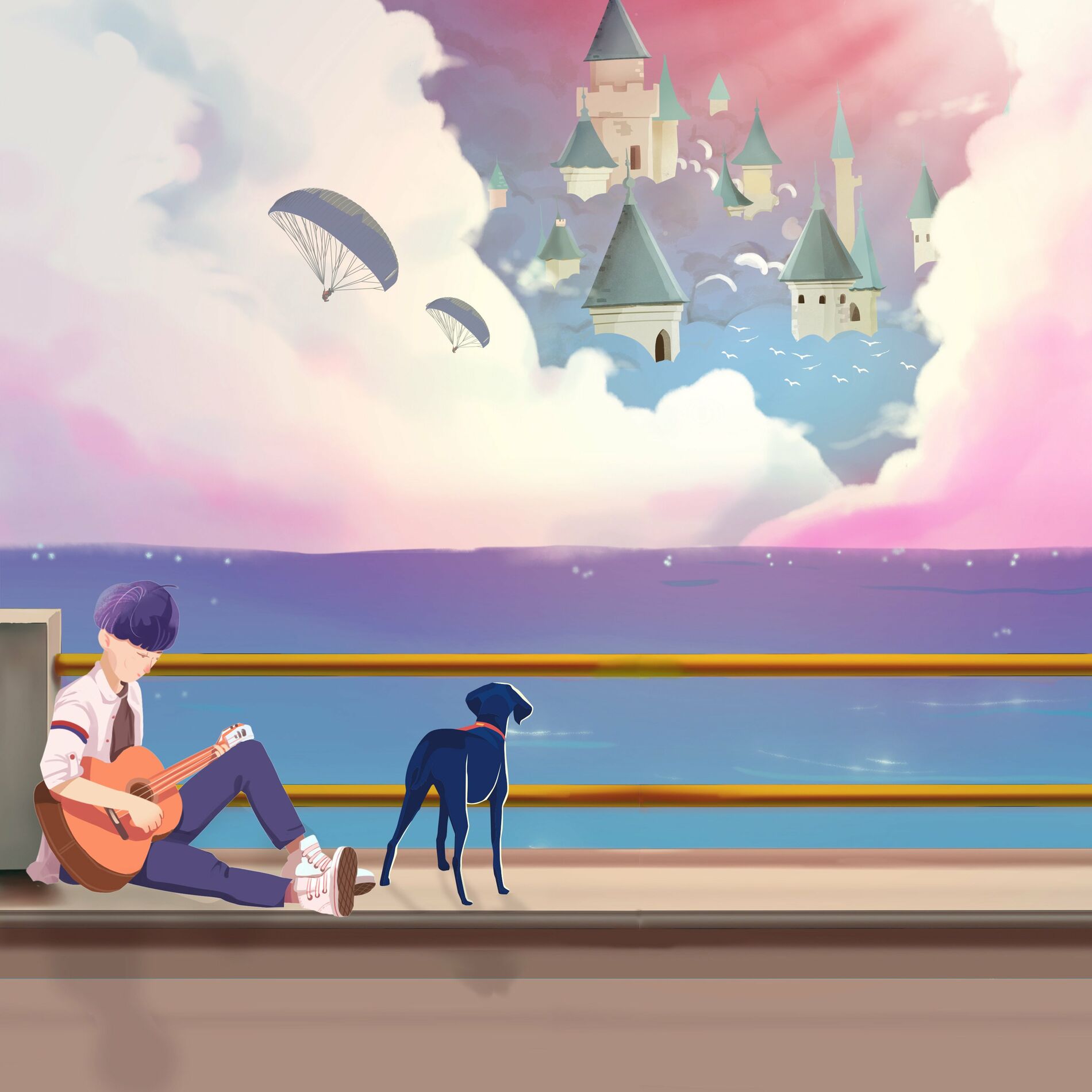 Album cover of The Girl Who Fell From The Sky (Laputa)