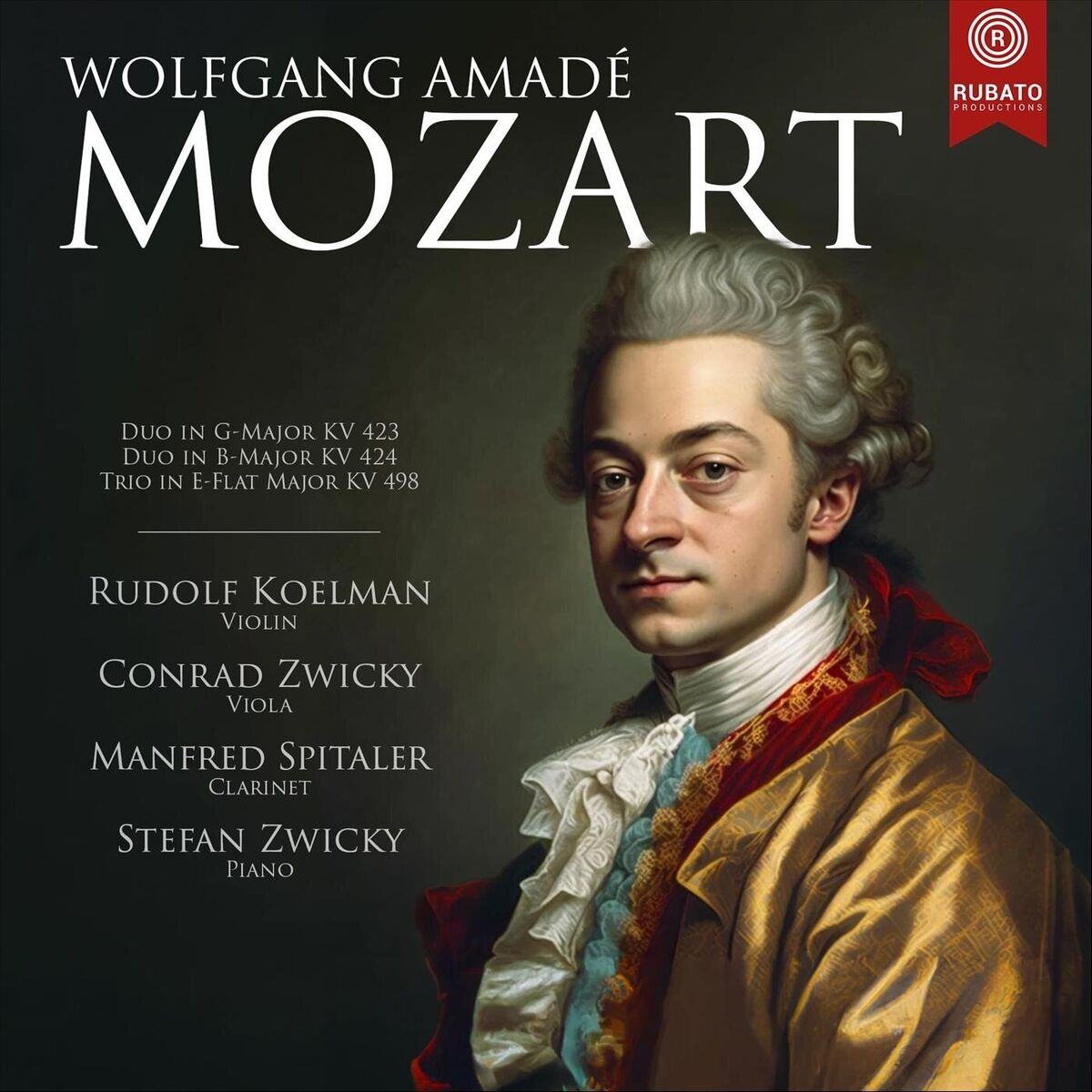 Album cover of Wolfgang Amadé Mozart