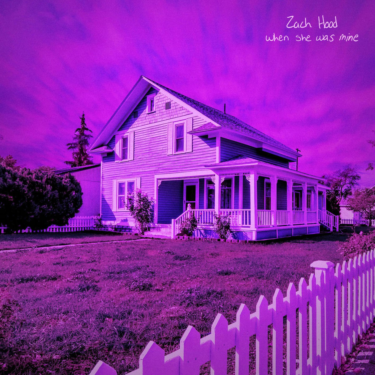 Album cover of when she was mine
