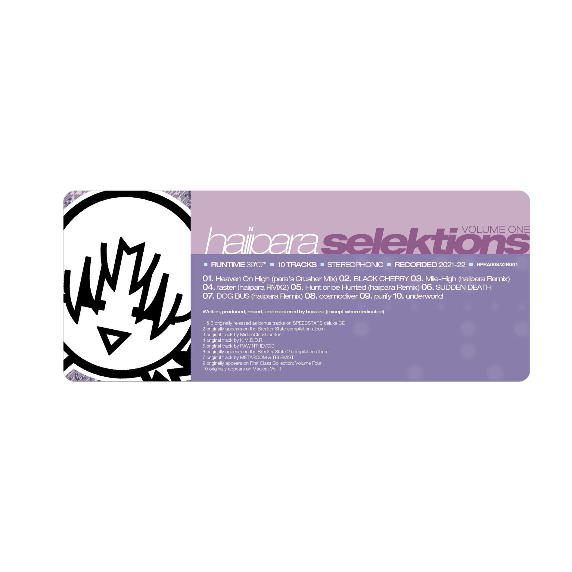 Album cover of SELEKTIONS, Vol. 1