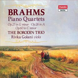 Cover of Brahms: Piano Quartets Nos. 1-3
