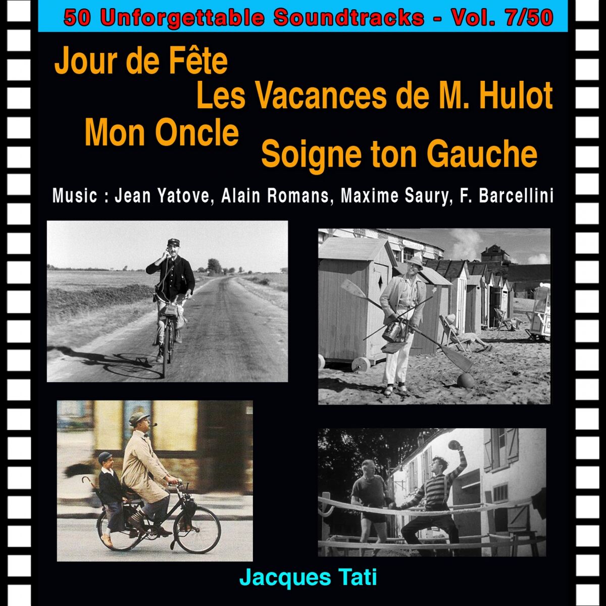 Album cover of Les vacances de monsieur hulot : générique de début