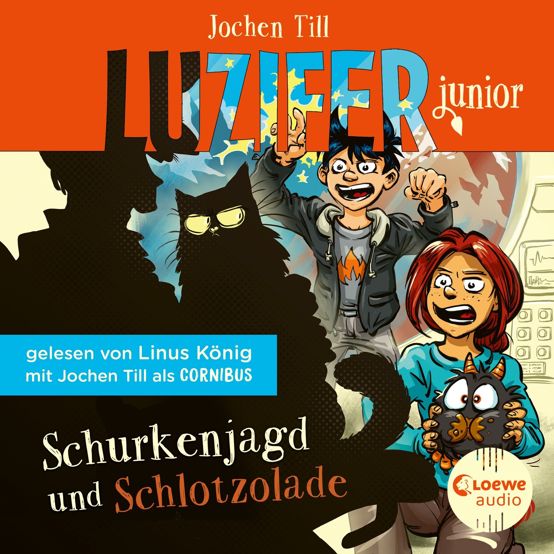 Album cover of Kapitel 01 - Luzifer Junior (Band 14) - Schurkenjagd und Schlotzolade