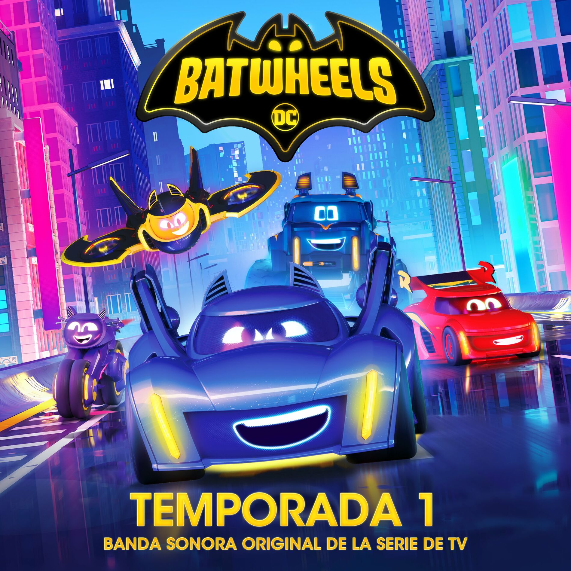 Album cover of Batwheels: Temporada 1 (Banda Sonora Original de La Serie de TV)