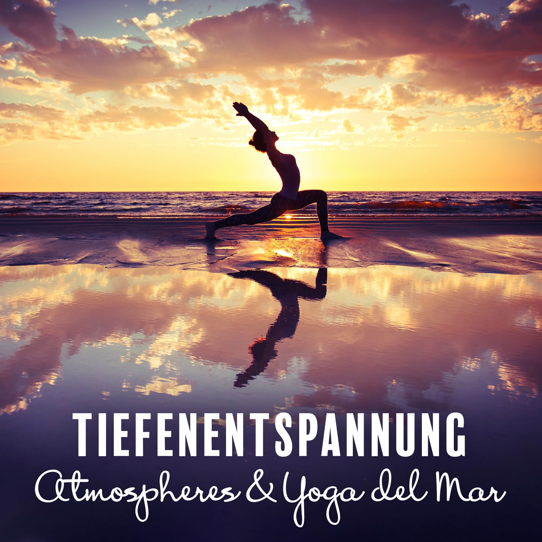 Album cover of Tiefenentspannung Atmospheres & Yoga del Mar: Naturgeräusche Entspannungsmusik, Wellness Spa Musik Cafe