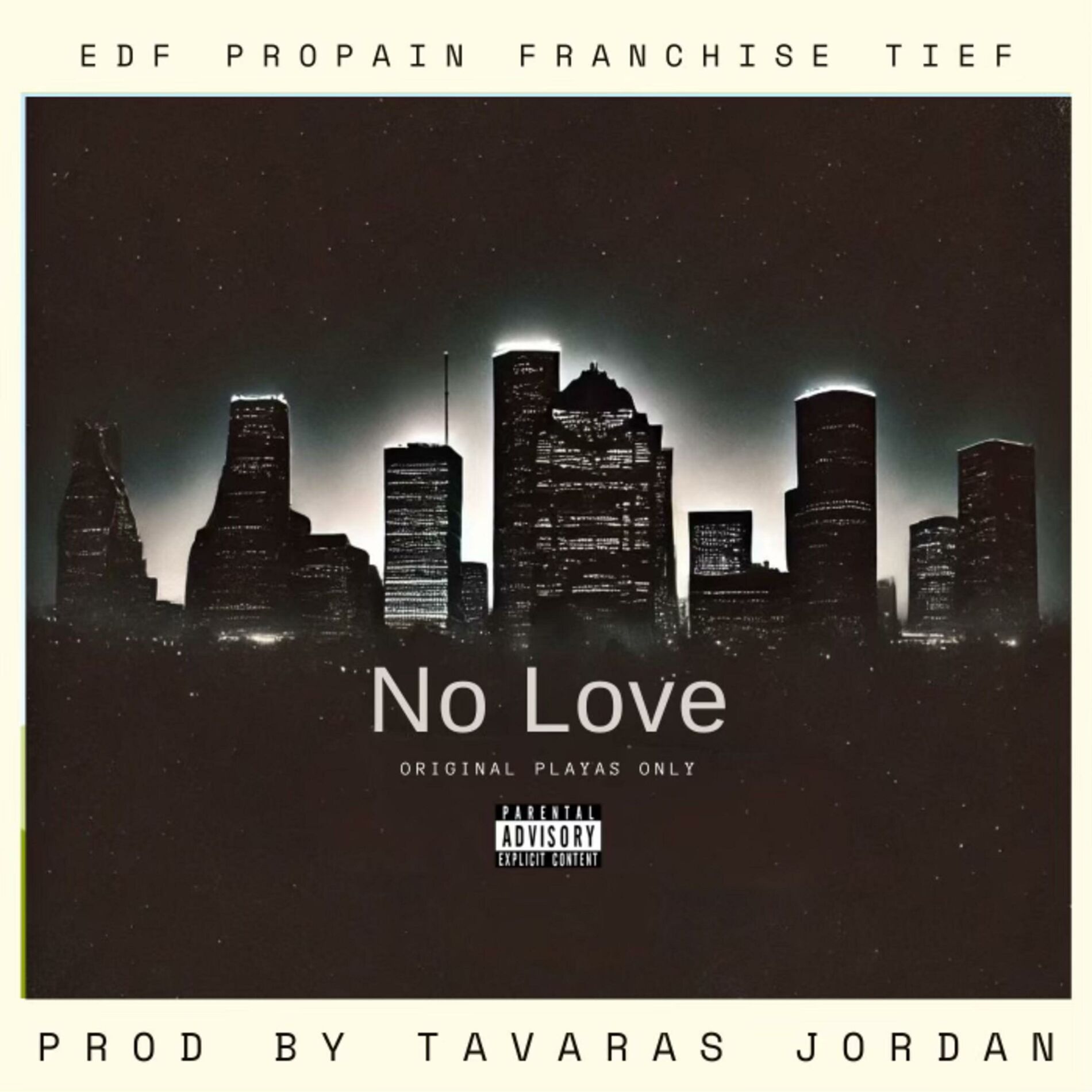 Album cover of No Love (feat. Propain & Franchise Tief)