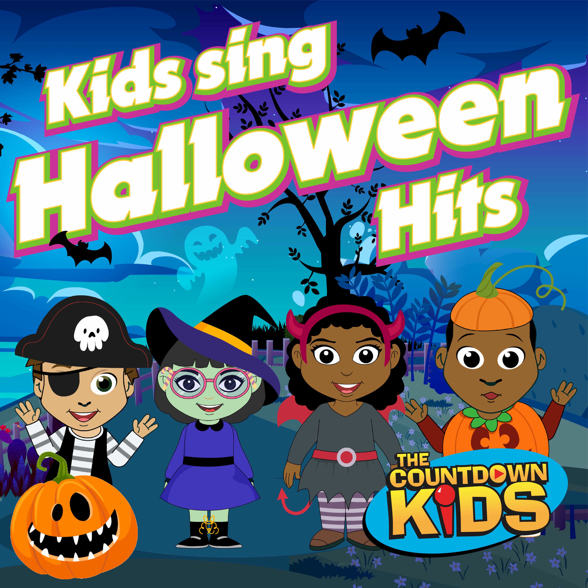Album cover of Kids Sing Halloween Hits
