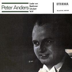 Cover of Peter Anders - Lieder von Beethoven, Schubert und Wolf