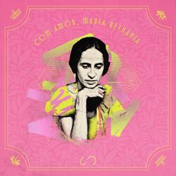 Cover of Com amor, Bethânia