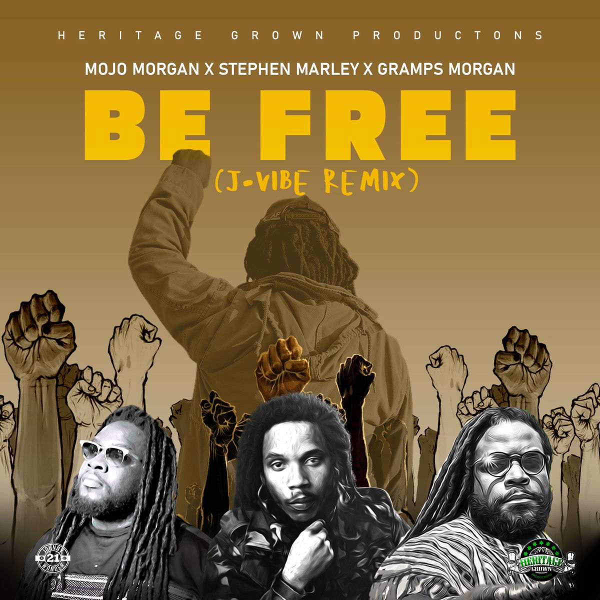 Album cover of Be Free (J- Vibe Remix)